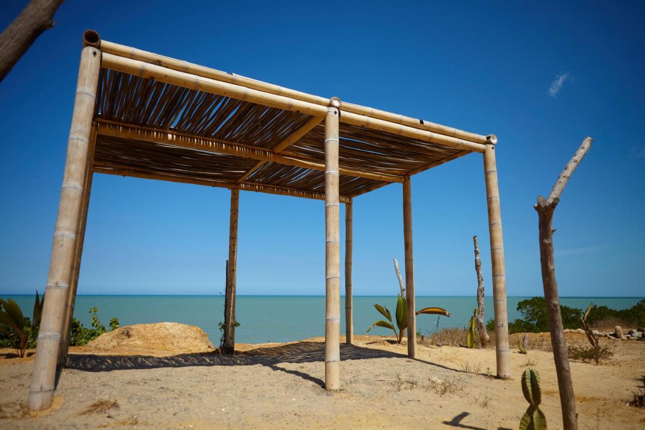 Corazon Guajiro Cabana Frente A Playa Solitaria En Dibulla Cerca A Palomino - Cabin In Front Of Solitary Beachs Bagian luar foto